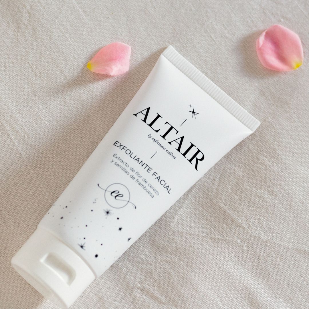 ALTAIR · Exfoliante facial con semillas de frambuesa